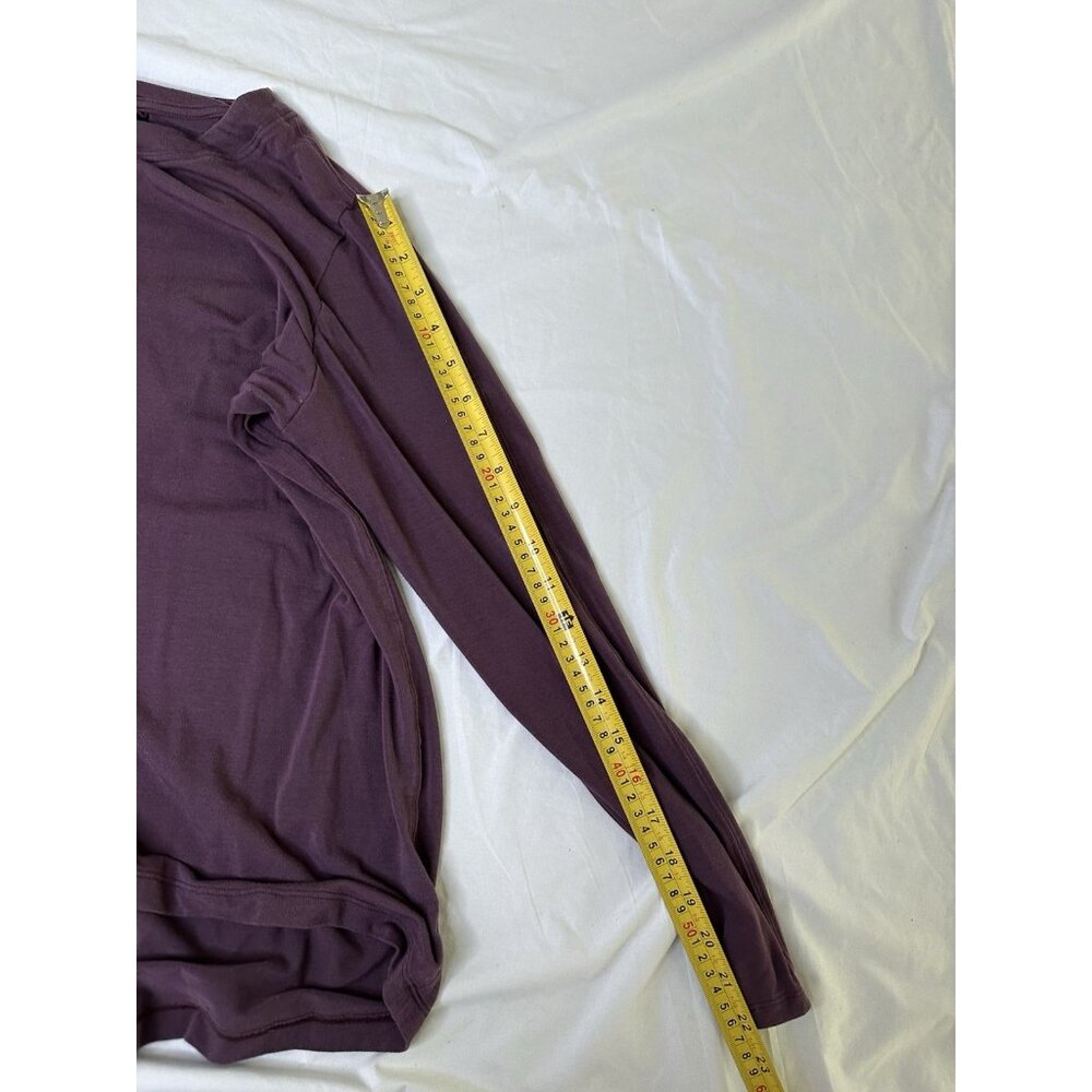 Athleta With Ease Top Women’s Burgundy Berry Small - Picture 7 of 8